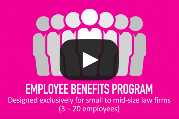 screenshot of employee benefits video